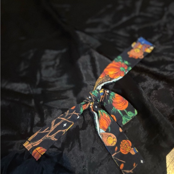 Vintage Halloween Bear Vest | XL | Made in USA | Pumpkins Ghosts Trick-or-Treat - Picture 7 of 9